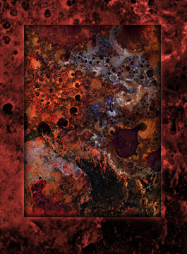 01 orange rock texture